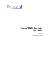 DataCard CD800 User manual
