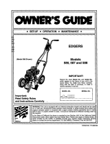 MTD 586 Owner's manual
