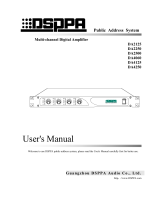 DSPPA DA2500 User manual