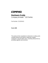 Compaq 470012-944 - Armada 110 - PIII 800 MHz User manual