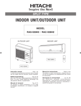 Hitachi RAC-S28H2 User manual