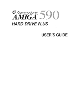 Commodore Amiga AS90 Hard Drive Plus User manual