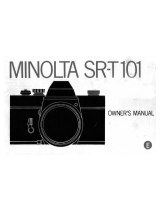 Minolta SR-T 101 - IR REMOTE CONTRO LRC-3 User manual