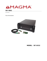 Magma EB7-X8G2 User manual