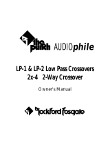 Rockford Fosgate AudioPhile 2X-4 Owner's manual