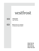 Vestfrost FN 371E B User manual
