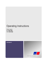 MTU 10 V 2000 M84 Operating Instructions Manual