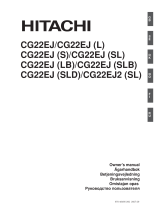 Hitachi CG22EJ (SLB) Owner's manual