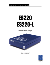 Digigram EtherSound ES220 User manual
