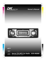 DK Digital DCR-M6000 Owner's manual