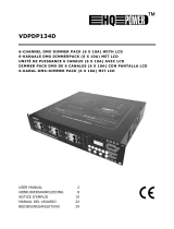 HQ Power VDPDP134D User manual