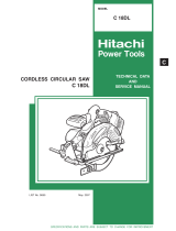 Hitachi C 18DL Technical Data And Service Manual