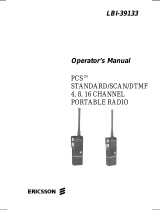 Ericsson PCS User manual