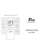 DEI -737AR Operating instructions