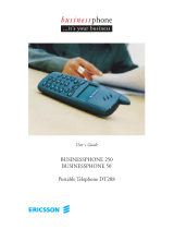 Ericsson BusinessPhone 250 User manual