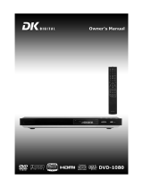 DK Digital DVD-1080 Owner's manual