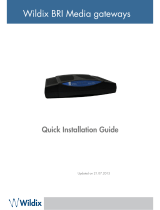 Wildix BRI Quick Installation Manual