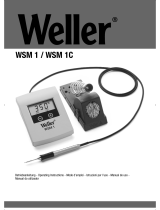 Weller WSM 1C Operating Instructions Manual