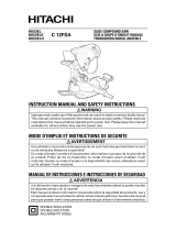 Hitachi C 12FSA Instruction Manual And Safety Instructions