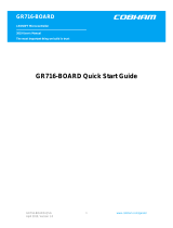 COBHAM GR716-BOARD Quick start guide