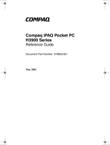 Compaq iPAQ H3900 Series Reference guide