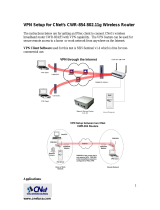 CNET CWR-854 User manual