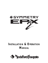 Rockford Fosgate SYMMETRY EPX2 Installation & Operation Manual