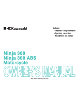 Kawasaki Ninja 300 ABS Owner's manual