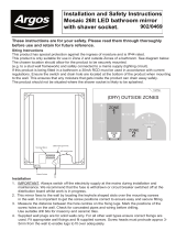 Argos 902/0469 Installation And Safety Instructions