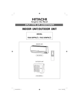 Hitachi RAC-60WPA(T) User manual