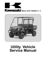 Kawasaki MULE 3010 TRANS 4x4 User manual