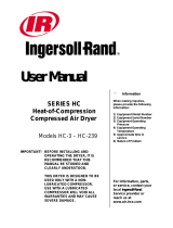 Ingersoll-Rand HC-3 User manual