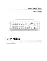 DSPPA M835 User manual