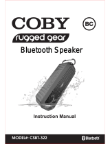 Coby CSBT-322 User manual