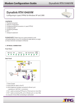 Dynalink RTA1046VW Configuration manual