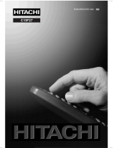 Hitachi C15F27 Instructions For Use Manual