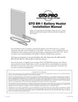GTO BH-1 Installation guide