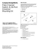 Compaq 158222-B21 - StorageWorks Fibre Channel SAN Switch 8 Installation guide