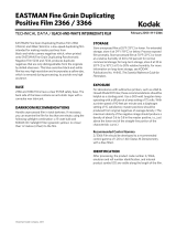 Kodak EASTMAN 3366 Datasheet