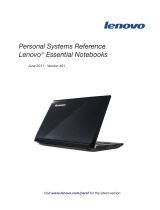 Lenovo B570 Reference guide