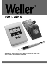 Weller WSM 1C Owner's manual