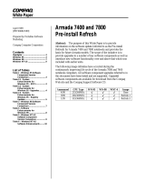 Compaq Armada 7700 Important information