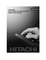 Hitachi C24w1tn User manual