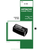 Hitachi UC 9SD Technical Data And Service Manual