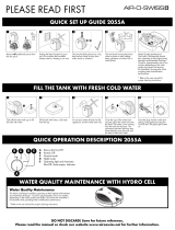 Air-O-Swiss 2055A Quick Setup Manual