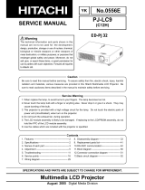 Hitachi EDPJ32 User manual