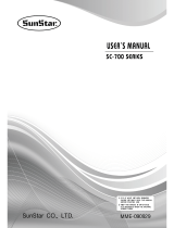 SunStar SC-700A User manual