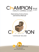 Champion CONTINUUM Operating Instructions And Service Manual