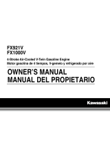 Kawasaki FX921V - Owner's manual