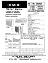 Hitachi RAD40QH4 User manual